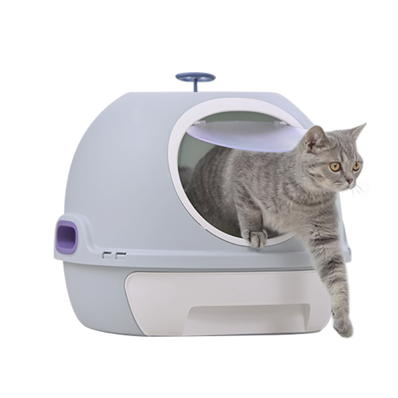 Cat Toilet Litter Box House - Photocatalyst Purifier