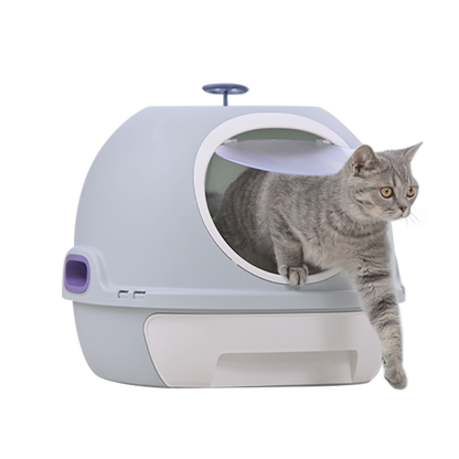 Cat Toilet Litter Box House - Photocatalyst Purifier